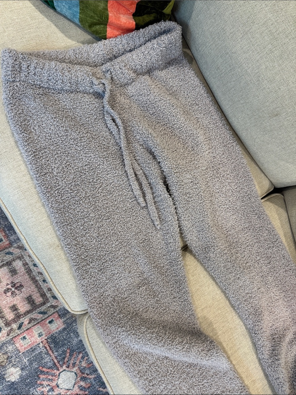 Bare Necessities Cozy Plush Joggers - Light Gray